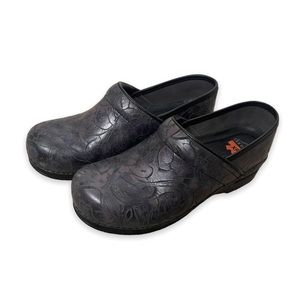Dansko Professional Clog Black Purple 39 (8.5-9 US)